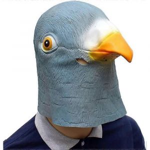 Masque de pigeon Latex Pleine t&ecirc;te D&eacute;guisements Partie halloween Cerf Animal Masques - Neuf