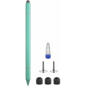 3 en 1 Stylet Universel pour Tablette iPad, Disque magn&eacute;tique, Stylet Actif pour Vert iPad Compatible avec Tous Les t&eacute;l&eacute;phones Portables/tablettes y Compris iPad, Samsung, Lenovo, Xiaomi - Neuf