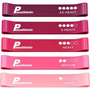 Bandes &Eacute;lastiques Fitness,Set De 5 Bandes-5 Niveaux De Tension,Guide D'exercices,Ebook En Fran&ccedil;ais,Sac De Transport-5x Elastique Resistance De Musculation.[K1282] - Neuf