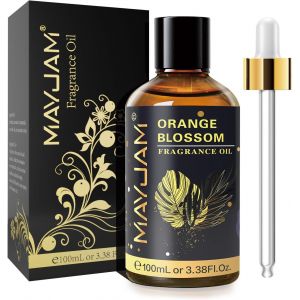 Cmws-Huile Essentielle De Fleur D'oranger 100ml, Huile De Parfumée De Qualité Supérieure Pour Diffuseur D'huiles Essentielles, Aromathérapie, Humidificateur - Neuf