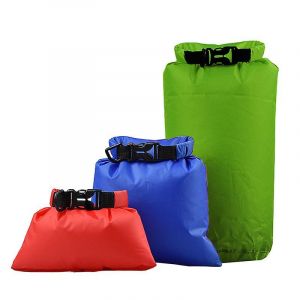 Ensemble de sacs secs imperméables, sacs de canoë à sac sec légers avec 1.5l 3l 8l sacs secs sacs imperméables pour kayak Rafting plaisance Randonnée Camping Voyage Fis - Neuf