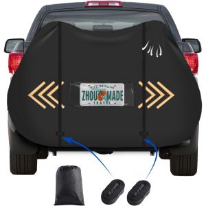 Subzonal-Housses De Porte-V&eacute;los Pour 2 V&eacute;los Sur Attelage De Voyage 2xl : 208 X 95 X 120 Cm - Neuf