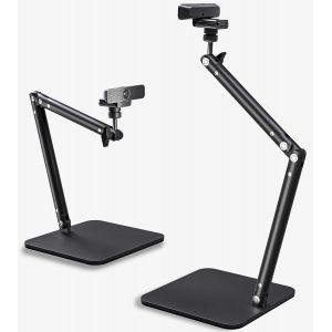 Support De Cam&eacute;ra Pour Webcam,Support De T&eacute;l&eacute;phone Robuste Pour Webcam C922 C930e C920s C920 C615 C960 C920x Brio 4k,Lumi&egrave;re Droite Avec Filetage 1/4 - Neuf