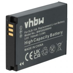 vhbw Batterie compatible avec Toshiba CAMILEO PA3893U-1CAMX150, S30 HD, S30 appareil photo (700mAh, 3,6V, Li-ion) - Neuf
