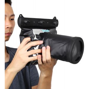 asas-Boitier Etanche,Sac Photo Etanche,Waterproof Camera Pouch Dslr,Housse De Protection Pour Appareil Photo Sous-Marin,Étui Étanche Hd Sous-Marin Pour Appareil Photo Reflex Numérique Slr - Neuf