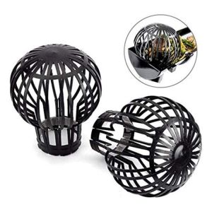 2 Pack En Plastique Réutilisables Égout De Toit, Filtre, D'Égout Fossé Protecteur De Capot, Pratique Détachable De Vidange Filtre, Gouttière De Toit Protecteur Des Filtres, Des Arrêts De Drains - Neuf