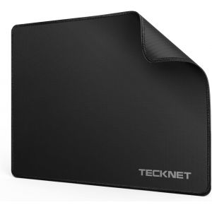 SUBZONAL-Tapis de Souris, 27x21 cm Tapis de Souris Gamer Mousepad avec Base en Caoutchouc Imperméable et Antidérapante pour PC Bureau, Travail, Jeux, Ordinateur Portable, Ordinateur, Maison-Noir - Neuf