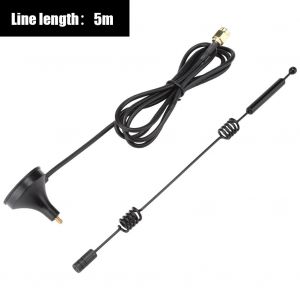 antenne double helice omnidirectionnelle pour routeur Wi-Fi 2,4/5 GHz a gain eleve 12 dBi (5 metres) - Neuf