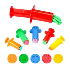Pour Outils de P&acirc;te Intelligente 5x / Set P&acirc;te &agrave; Modeler Squeeze Set Outils D'extrudeuse Pour Jeu D'enfant - Neuf