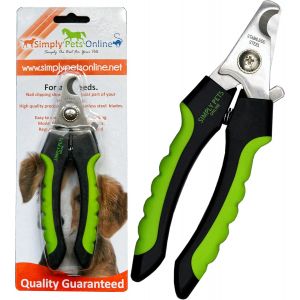 Jgd-Coupe Ongles Chien &iquest; Coupe Griffes Cr&eacute;&eacute; Par 2 V&eacute;t&eacute;rinaires, Cran De S&ucirc;ret&eacute; Et Lame En Acier - Neuf