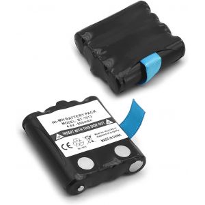 2 X Batterie de Rechange pour Radio Motorola TLKR T80 Extreme T81 Hunter T61 T60 T50 T9 T8 T7 T6 T5 T4 T3 XT180 Walkie Talkie IXNN4002A 00242 800mAh 4.8V AAA Rechargeable Ni-MH - Neuf