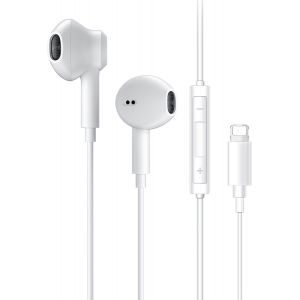 KALANKA-&Eacute;couteurs pour Phone, &eacute;couteurs avec c&acirc;ble avec Isolation du Bruit, Support contr&ocirc;le du Volume des appels, Compatible avec iPhone 14/13/12,Compatible avec iOS - Neuf