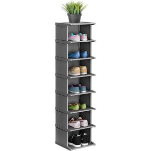 Kgabery-Étagère À Chaussures À 8 Niveaux-Étagères À Chaussures Étroites Et Hautes-Organisateur De Meuble À Chaussures Vertical Diy-Convient Pour Les Entrées,Les Couloirs,Les Coins Et Les - Neuf
