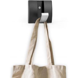 Cap-Patère Murale De 1 Crochets Rétractables, Aluminium Crochet Mural Pliable En Métal Porte Manteau Mural Patères Pour Suspendre Manteaux Écharpes, Sacs À Main Et Autres, Pour Cuisine, Salle - Neuf