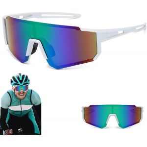 Sept-Lunette Velo Route Homme Femme Sur Lunette Soleil Velo Lunette De Velo Cyclisme Uv-400 Lunette De Vtt Lunette De Cyclisme Polarisées Pour Course À Pied, Cyclisme, Pêche, Beachvolleyball - Neuf