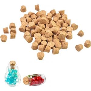 CHECARZHN--NO1-150 Pcs Bouchons En Liège Naturel Mini Coniques En Bois Pour Bouteilles De Vin, Bière Et Tubes À Essai D'Un Diamètre De 12 Mm - Neuf
