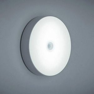 Lumi&egrave;re Int&eacute;rieur D&eacute;tecteur De Mouvement Veilleuse Rechargeable Portable Induction Lumi&egrave;re Lampe De Toilette Lampe De Salle De Salle De Bain Chargeur Usb,Lumi&egrave;re Blanche - Neuf