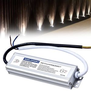 Transformateur LED 24 V 60 W 2,5 A,bloc d'alimentation LED 24 V,transformateur LED 230 V vers 24 V DC,tension constante,transformateur basse tension,bloc d'alimentation LED étanche IP67 - Neuf