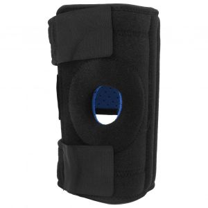 Genouillere Perforee Et Respirante A 4 Ressorts, Equipement De Protection Anticollision, Noir Et Bleu - Neuf