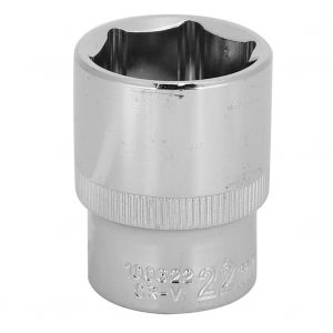 Outil de reparation de douille hexagonale en acier CR-V, haute durete, douille portable pratique (22 mm) - Neuf