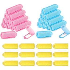 KAL-Lot De 36 Bigoudis En Mousse, 2 Cm, En Mousse Souple, Pour Le Bricolage, La Coiffure, Les Femmes Et Les Enfants - Neuf
