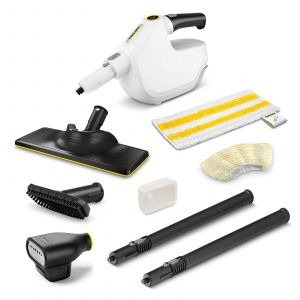 Nettoyeur vapeur Karcher SC1 Multi & Up Textile Edition - Puissance 1200W- d&eacute;froisseur &agrave; main- Accessoires inclus- multifonctions - Neuf