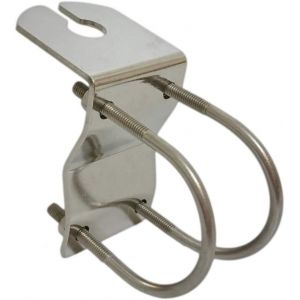 Support De Fixation Pour Barre Transversale D'Antenne De Type L Avec Boulons En U Acceptés So-239, Goujon Cb 3/8"" X 24, Connecteur N Pour Jambon Amateur, Cb, Antenne Mobile Ou Lumières, - Neuf