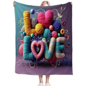 Couvertures De Lit 180-240x260 Cm En Laine Colorée, Couverture De Canapé En Flanelle Imprimée En 3d, Épaisse Et Chaude Sherpa Fraz - Neuf