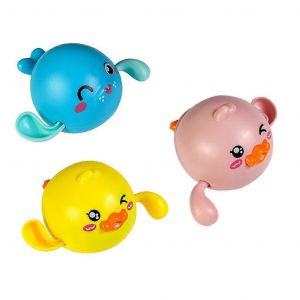Baignoire De Douche Pour Enfants, Jouets De Bain Mignons, Jouets De Douche Pour B&eacute;b&eacute;, Baignoire Pour Enfants Pour Jouer &Agrave; Des Jeux D'eau, Outil De Fournitures De Bain Pour Enfants-Jaune Rose Bleu - Neuf
