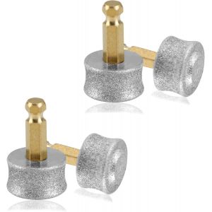 Jgd-Lot De 4 T&ecirc;tes De Rechange Pour Meuleuse &Agrave; Griffes De Chien Casfuy Wahl - Pointe Diamant - Pour Tondeuse Casfuy N10 N20 N30 Wahl - Pour Chiens De Petite, Moyenne Et Grande Taille - Neuf