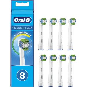 Kgabery-Precision Clean Lot De 8 Brossettes De Rechange Pour Brosse À Dents Électrique Avec Poils Cleanmaximiser Pour Un Soin Dentaire Optimal - Neuf