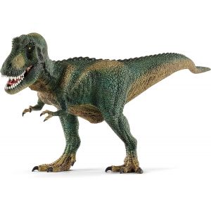 Sansh-Schleich 14587 Dinosaurs ¿ Tyrannosaure Rex, Figurine T-Rex Avec Détails Réalistes Et Mâchoire Mobile, Jouet Dinosaure Inspirant L'imagination Pour Enfants Dès 4 Ans, Vert Foncé - Neuf