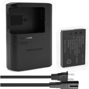 LP-E12 Pack batterie et chargeur LC-E12 LC-E12E compatible avec Canon EOS-M, EOS M2, EOS M10, EOS M50, EOS M50 Mark II, EOS M100, EOS M200, SX70 HS, Rebel SL1 - Neuf