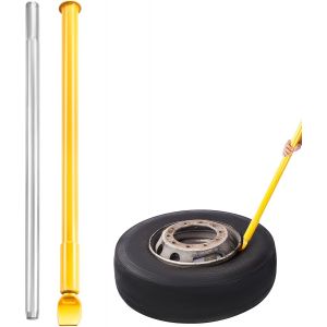 MEVRONISSHOP-D&eacute;monte-Pneu &agrave; Marteau Coulissant 117,5 cm D&eacute;talonneur de Pneu en Acier L&eacute;ger et Portable D&eacute;colle Pneu Manuel pour D&eacute;coller Facilement Le Pneu de la Jante sans Dommage Voiture Atelier Ga - Neuf