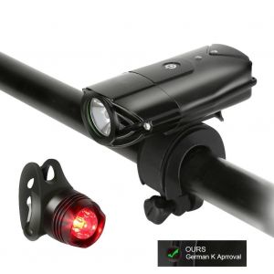 Durable Usb Rechargeable Led V&eacute;lo V&eacute;lo Phare Lumi&egrave;re Avant Lampe Accessoires - Neuf