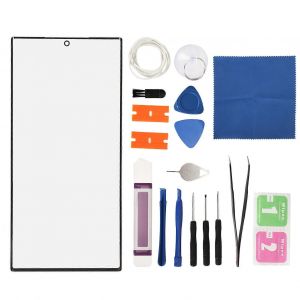 Kit de remplacement d'ecran de telephone avec lentille exterieure avant et outils de reparation pour Samsung Galaxy S23 Ultra - Neuf