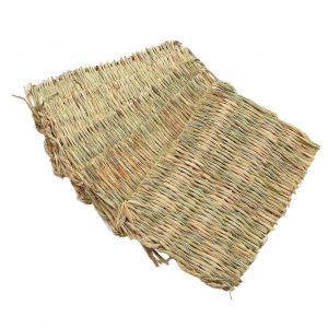 Tapis De Lit Tissé D'herbe De Lapin Pack De 5 - Nid Chaud Pour Cochon D'inde,Hamster,Rat - Litière Universelle 4 Saisons Lapin - Neuf