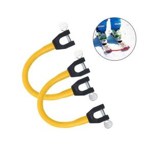 Ensemble De Connecteurs De Pointes De Ski Pour Enfants - Cale De Contrôle De Vitesse Pour Skieurs Débutants - Pack De 2 - Améliorez L'équilibre Et La Confiance Sur Les Pistes ! - Neuf
