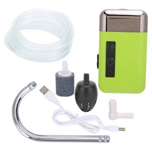 Pompe à OxygèNe DéTectant L'eau De Pompage 3 Modes Avec LumièRe Led Pour Le Lavage Des Mains De PêChe 210 - Neuf