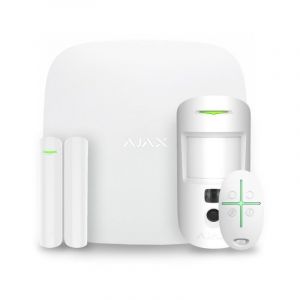 Ajax alarme kit starter avec image sur détection- blanc - Neuf