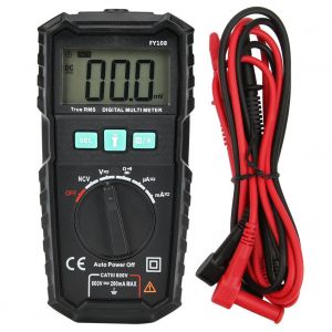 Mini multimetre numerique de poche, appareil de test automatique et multifonctionnel - Neuf