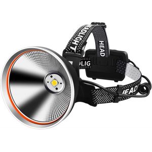 Lampe Frontale &Agrave; Led Rechargeable &Eacute;tanche Super Lumineux 2000 Lumens Lampe De T&ecirc;te R&eacute;glable 3 Modes D'&eacute;clairage Pour Le Camping, Le Jogging, La R&eacute;paration, Les Urgences - Neuf