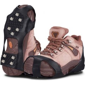 Crampons À Glace Avec 10 Pinces, Taille: Lll Des Crampons À Glace, La Griffe De Chaussures, De Pointes, De Crampons À Glace, Chaussures De Randonnée De Pointes, De Crampons, Crampons - Neuf