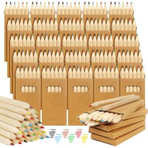 Kalanka-30 Bo&icirc;tes De Mini Crayons De Couleur Pour Enfants Avec 6 Couleurs 180 Mini Crayons En Bois Cadeau Anniversaire Enfants Invites Goodies Anniversaire Enfant - Neuf