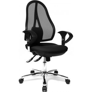 SUBZONAL-OP290UG20 Open Point SY Deluxe Chaise de Bureau Noir 48 x 48 x 111 cm - Neuf