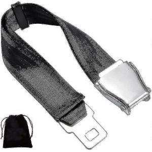 Rallonge De Ceinture De S&eacute;curit&eacute; D'avion Certifi&eacute;e E4 R&eacute;glable 15-81cm Accessoire De S&eacute;curit&eacute; De Voyage - Neuf