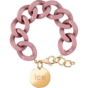 Eryi-Ice - Jewellery - Chain Bracelet - Bracelet Mailles Xl De Couleur Pour Femmes Fermé D`Une Médaille Dorée - Neuf
