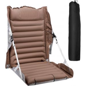 Acdsgd-Coussin De Si&egrave;ge Gonflable Avec Dossier, Chaise De Sol, &Eacute;tanche, Pour Camping, Plage, Kayak, Randonn&eacute;e, &Eacute;v&eacute;nements Sportifs, Concerts, Montage Rapide Et Compact - Neuf