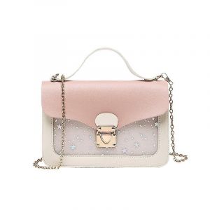 Sac À Bandoulière À Chaîne Pour Filles, Sac De Princesse, Sac À Main À Chaîne, Mezzanine À Trois Couches Détachable À Chaîne Pour Cadeau D'anniversaire Pour Filles - Neuf