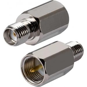 Adaptateur Antenne 4G SMA Femelle à FME Adaptateur Mâle pour Antennes 2G 3G 4G LTE Routeurs UMTS Haut Débit Mobile Hsdpa WLAN sans Fil (2 Pièces) - Neuf